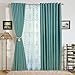 BUZIO 2 – Pack Window Curtain Rope Holdbacks – Decorative Hand-Knitted Cord Cotton Tiebacks for Blackout Curtain, Beige