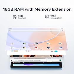 DOOGEE U10 10 inch Tablet with Keyboard, Android 15