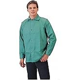 Tillman 6230-4X Lightweight 30" GREEN Jacket Flame Retardant Cotton - 4XL