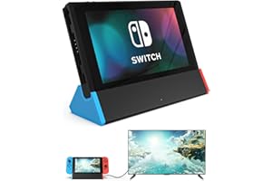Antank TV Docking Station for Nintendo Switch/Switch OLED, Portable Switch Dock 4K HDMI TV Adapter/High Speed USB 3.0 Ports, Charging Dock Replacement for Official Nintendo Switch Dock