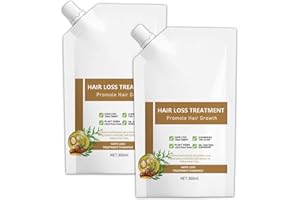 YOQPOE Anti Hair Loss Shampoo,Anti-hair Fall Promote Hair Growth,Reminpi Shampoo,Anti Hair Loss Treatment,For All Hair Types,300ml (2pcs)