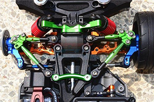 Aluminum Front Knuckle Arm For 1/10 Traxxas Ford GT 4-Tec 2.0 83056-4/4-Tec 3.0 93054-4 - 1Pr Set Gray Silver