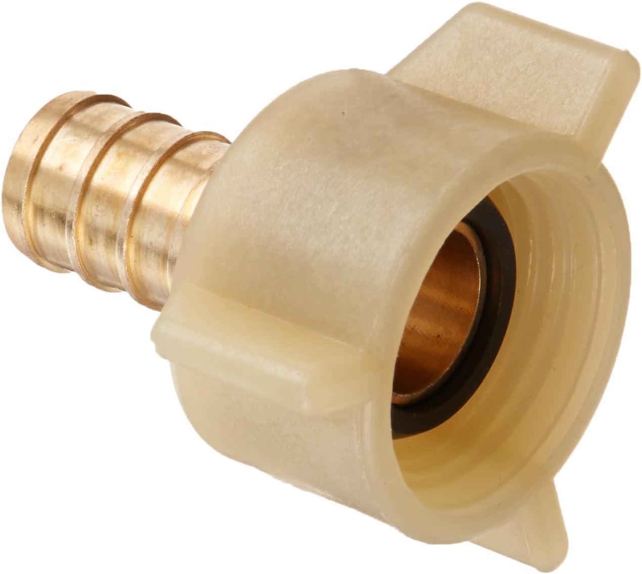 Elkhart Supply 41177 1/2" x 1/2" Female Pipe Thread Brass Swivel Adapter Automotive