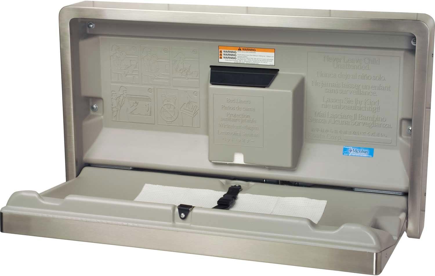 koala wall mounted changing table