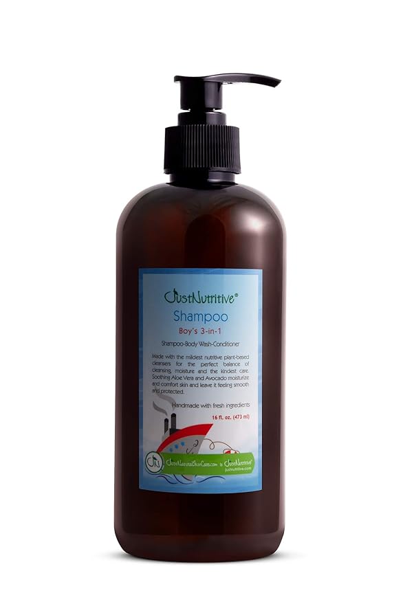 Boy's 3 in 1 Shampoo Best Shampoo for Boy's Rich Oils
