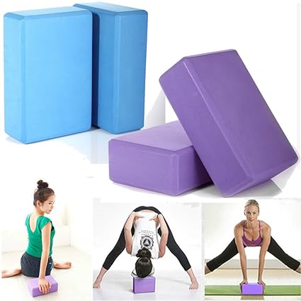 Amazon.com: 2pcs Pilates Yoga Bloquear Espuma Espuma ...