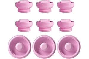 Yeabetter 6 Pack Duckbill Valve & 3 Pack Pump Seals Compatible with Elvie Stride Pump, Replacement Breast Pump Parts, Silicone Diaphragm, Elvie Stride Membrane, Not Original Pump Part/Accessories