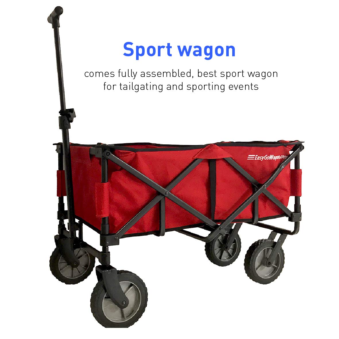 collapsible pull along cart
