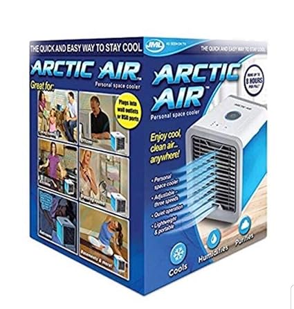 arctic air portable 3 in 1 conditioner humidifier purifier mini cooler