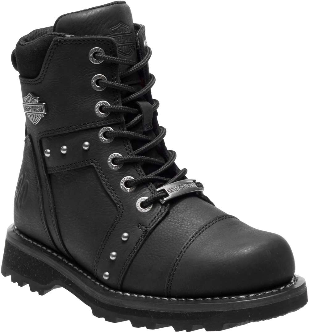 Bota de motocicleta Harley-Davidson calzado para hombre Oakleigh, Black, 9 US