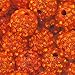 RUBYCA Pave Czech Crystal Disco Ball Clay Beads fit Shamballa Jewelry (20pcs, 10mm, Orange)