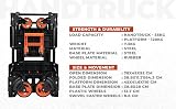 BLACK+DECKER 2-in-1 Sack Truck Trolley 55kg Hand Truck 120kg Platform view 3