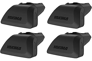 Yakima Sightline Set of 4 Towers Roof Rack Tower for Vehicles with Flush-Mounted Side Rails Works w/Jetstream, HD Bar, CoreBar, and RoundBar Crossbars