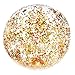 Pool Candy Glitter Beach Ball in Gold