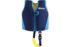 Genwiss Baby Girl Swim Vest Toddler Swim Vest for Age 18 Months - 2 Years Baby Toddler Fit 20-28 lbs