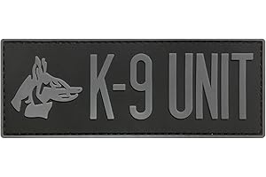 Morton Home K-9 Unit 3D PVC Rubber Tactical Morale Badge Patches