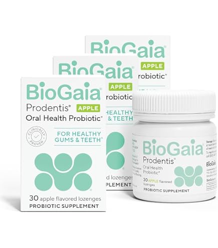 Amazon.com: BioGaia Prodentis 3-Pack | Dental Probiotic Lozenges