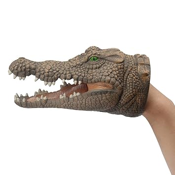 crocodile hand puppet