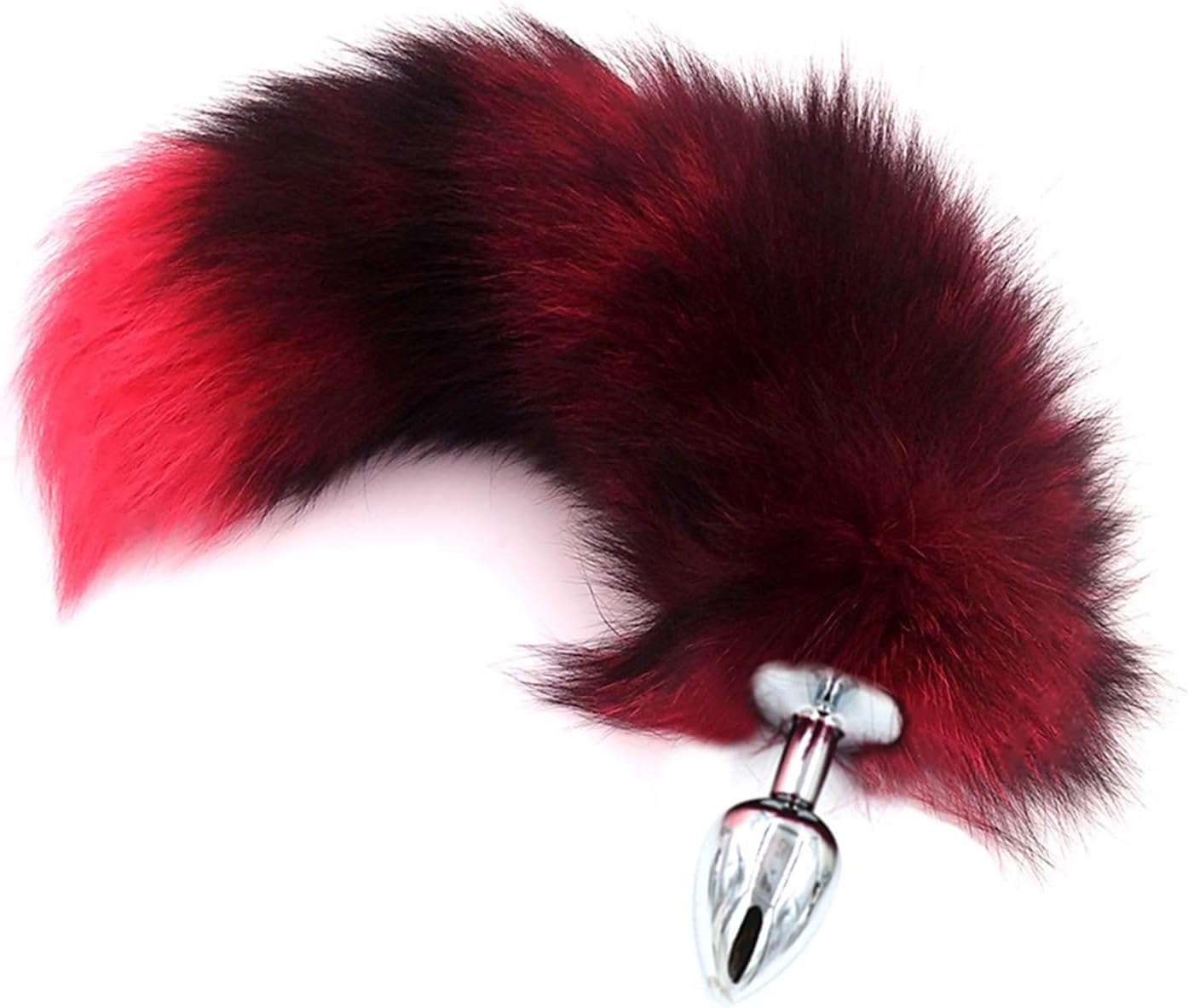 Fox Tails Anal Plug Metal Anal Sex Toys Butt Plug Sex Games Role Play Cosplay Toys Drop Shipping (Color : B, Size : S pug)