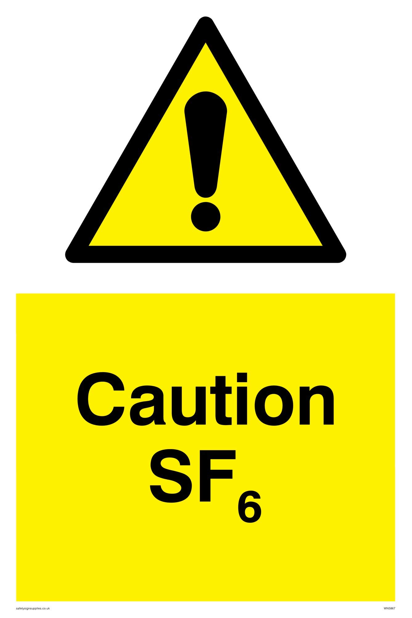 Caution SF6