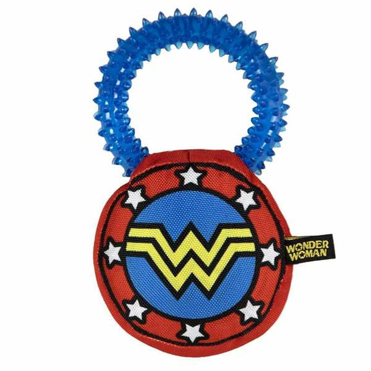 CERDÁ LIFE'S LITTLE MOMENTS - For Fan Pets | Wonder Woman Dog Teether - Officially Licensed By Dc Comics®
