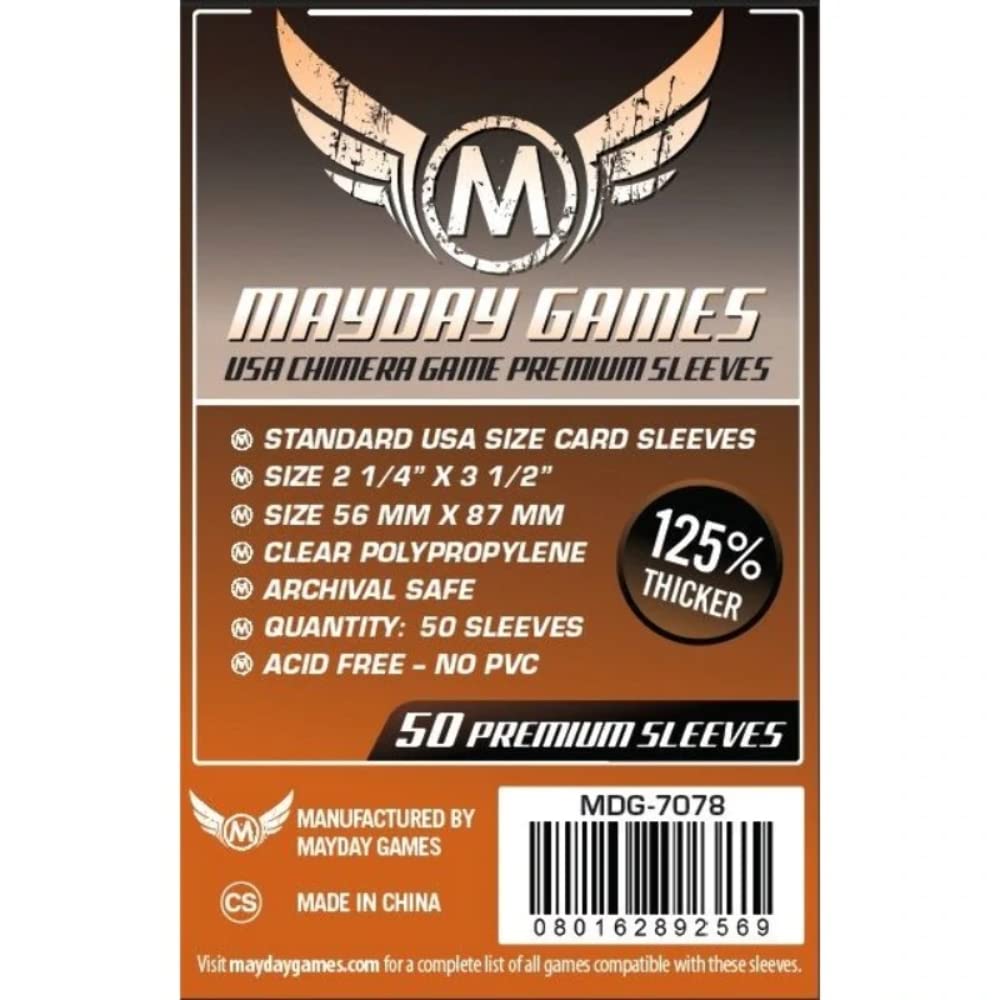 Photo 1 of Premium USA Board Game Sleeves, Clear