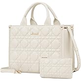 LOVEVOOK Purses and Handbags for Women, Handbags Shoulder Bags Black Purses and PU Leather Top Handles for Lady