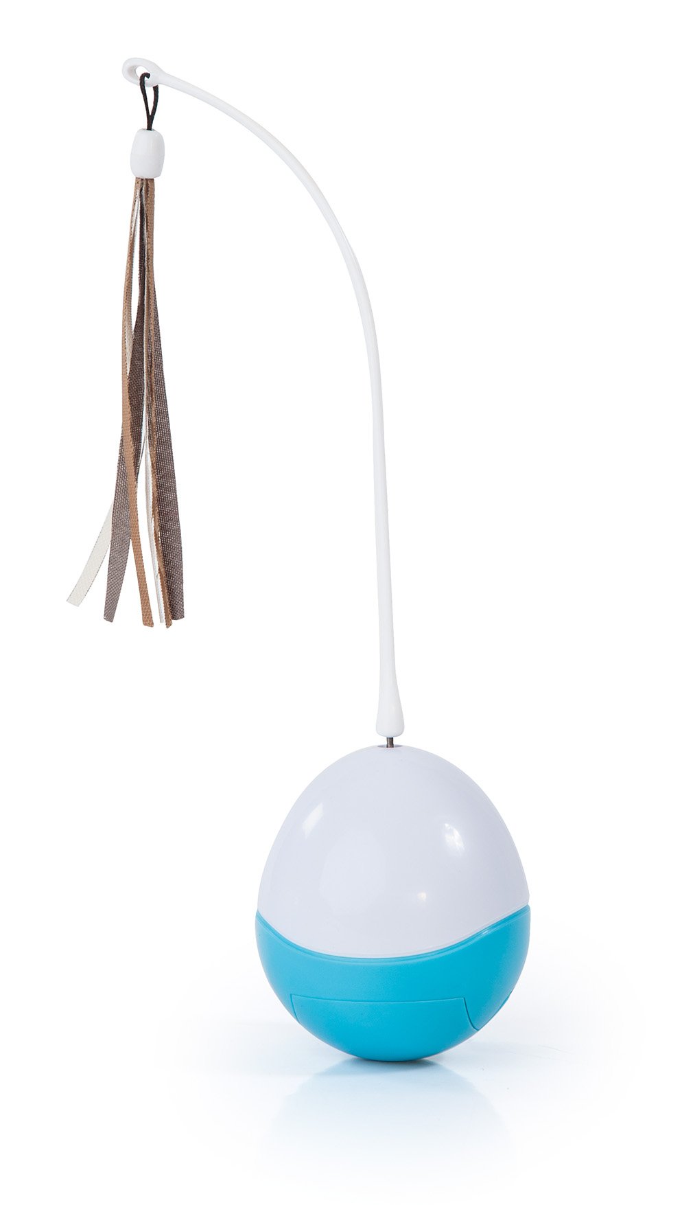 Edupet 05060AA Cat Tumbler Interactive Ball, Blue White