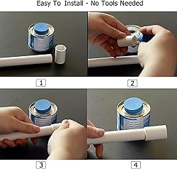 4" PVC Pipe Coupling Adapter Pipe Fittings