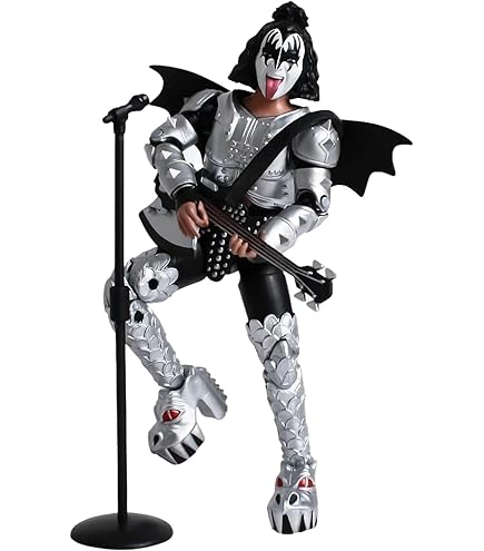 KISS Ultra-Action Figuresアクションフィギュア Amazon | MCFARLANE TOYS 1997 KISS Paul Stanley Ultra Action
