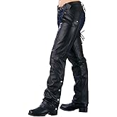 Ladies Biker Chaps with LACES ON THE BACK … (XXX-Small)