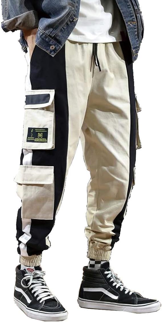 Amazon At Marvelous ツイル ジョガーパンツ メンズ カーゴパンツ ストリートファッション St No ベージュ Xl ロングパンツ 通販