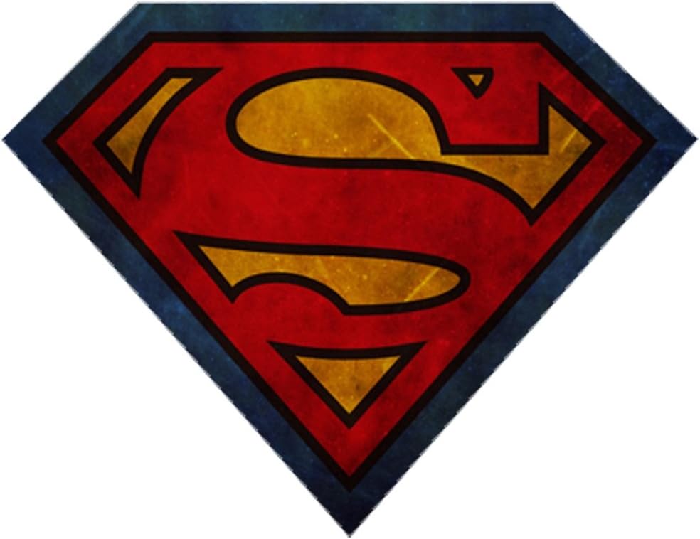 QINGTAOSHOP Creative Superman S logo carpet/multifunctional bathroom carpet/bathroom living room carpet (Size : 70cm×90cm)