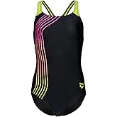 Arena Girls Arena Performance Girls' Sound Track Swim Pro Back Swimsuit Youth Junior Bathing Suit