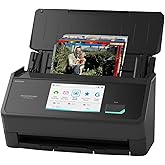 ScanSnap iX2500 Photo Edition Wireless or USB High-Speed Scanner, Black | Cloud Enabled | Photos, Documents &amp; Receipts | Large 5" Touchscreen | Mac or PC