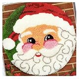 BYT Collections 14 Model Christmas Latch Hook Kit Rug Christmas137 21 by 21 inch (1 Pack)