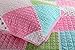 Stitching Polka Dot Floral Patchwork Bed spread Quilts Set for Girls Children Kids 2 Pieces Twin
