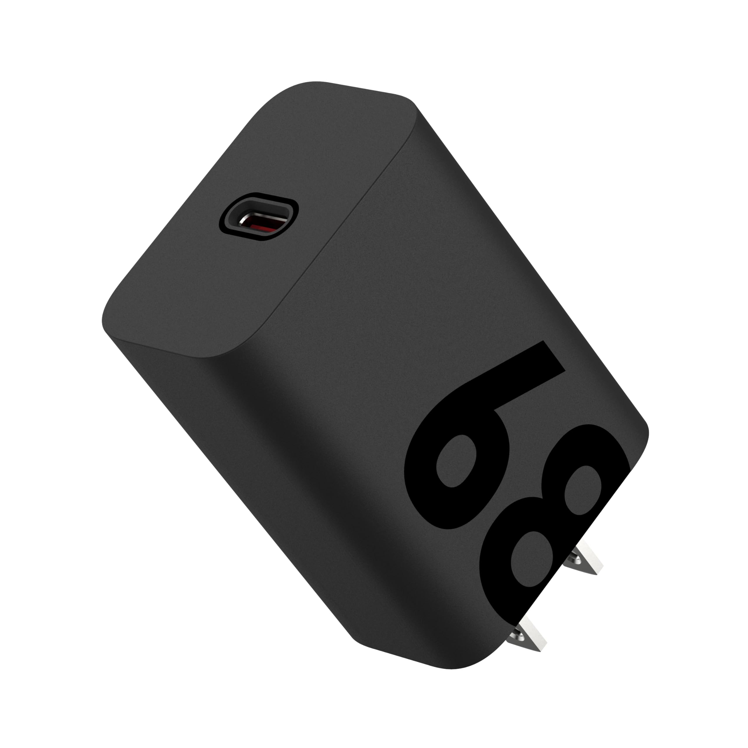 Motorola TurboPower 68W USB-C GaN tech Wall Charger, Fastest for Moto G Stylus (2025), Motorola Edge (Plus) 2022/2023, Edge 2023/2024, Razr+ 2024/2025, Razr Ultra, PD Devices - No Cable