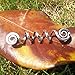 Viking hair beads Spiral hair coils Beard jewelry Dwarven beard coils Beard hair accessory Dreadlock hair accessories 2pcs/set