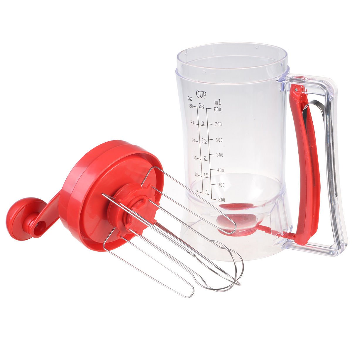 Batter Dispensers Costzon Manual Pancake Batter Dispenser Cupcake