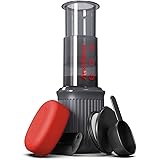 Aeropress Go Travel Coffee Press Kit - 3 in 1 brew method combines French Press, Pourover, Espresso - Full bodied coffee with