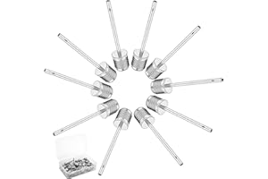 Ball Pump Needle,Stainless Steel Pump Needle,Pin Nozzle Standard Air Pump Needles Pack for Soccer Ball,Basketball,Volleyball 