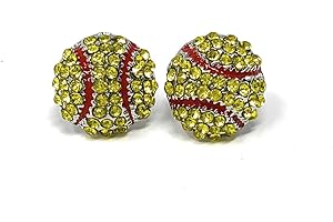 Softball Volleyball Earrings for Girl Women Teen, Gift for Player Team Mom, Sports Present - Daisy Lane