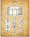 Waechtler Snare Drum Patent Print - Classic Music Studio Decor, Percussion Instrument Display, Orchestra Concert Band Poster, Great Gift for Drummers and Musicians, 11x14 Unframed Patent Print Poster