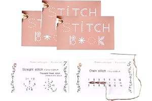 JALZEMPL Creative Mini Sewing Book, Creative Mini Sewing Card Set, Learn A Variety of Sewing Techniques, Elevate Your Sewing Skills for Embroidery & Sewing Enthusiasts (3 Set)