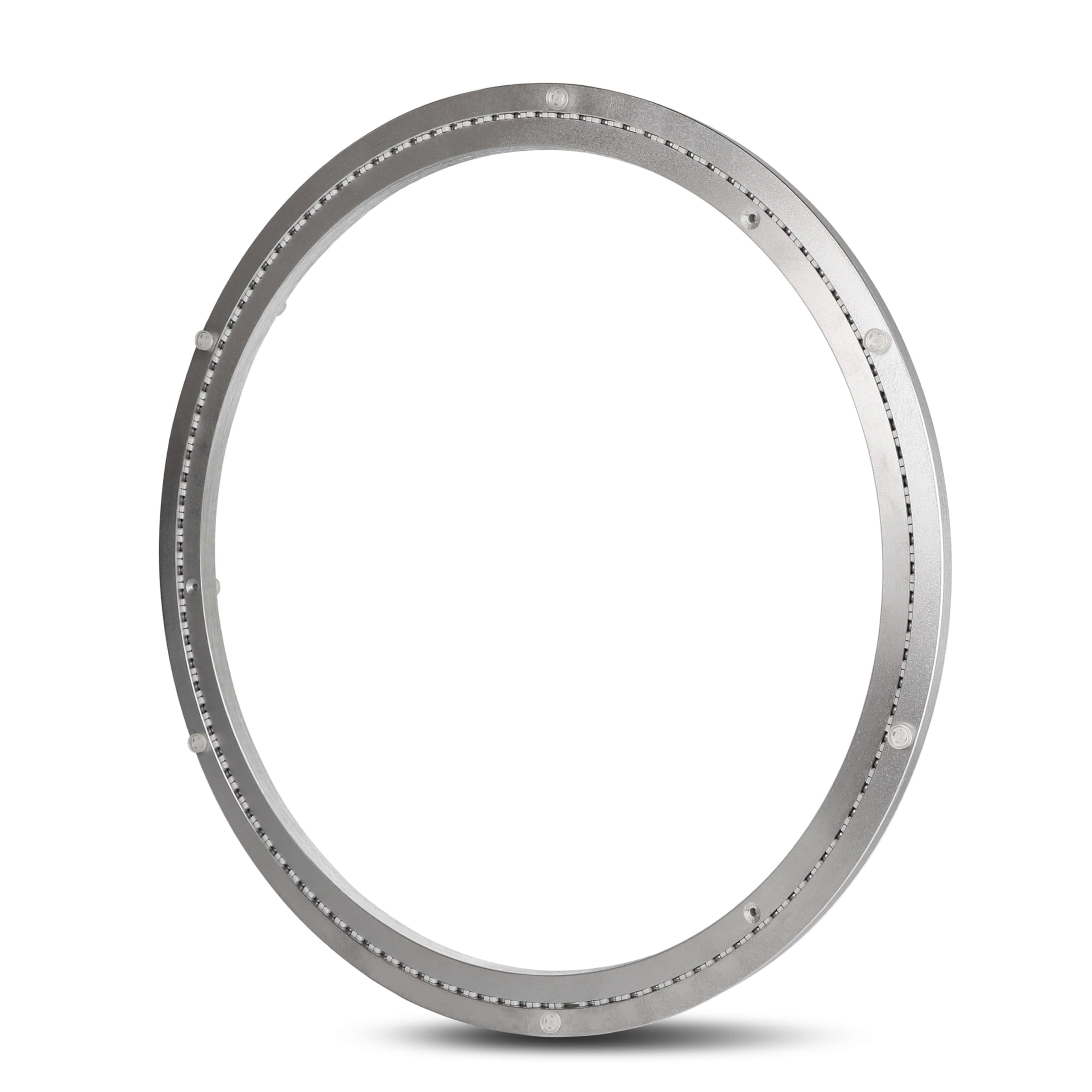 Photo 1 of 18 Inch Lazy Susan Heavy-Duty Aluminium Alloy Rotating Bearing Lazy Susan Hardware- Mute Bearing Turntable Ring Hardware for Dining and DIY Furniture (Capacity up to 550lb)