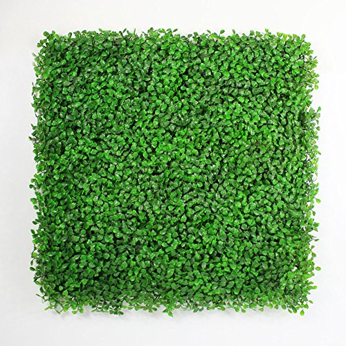 ULAND Artificial Hedges Panels, Boxwood Greenery, Privacy Fence Screen, Weddings or Parties Background Walls, Pubs Restaurants Green Plants Wall, Office Home Kindergartens Garden Outdoor DÃ©cor