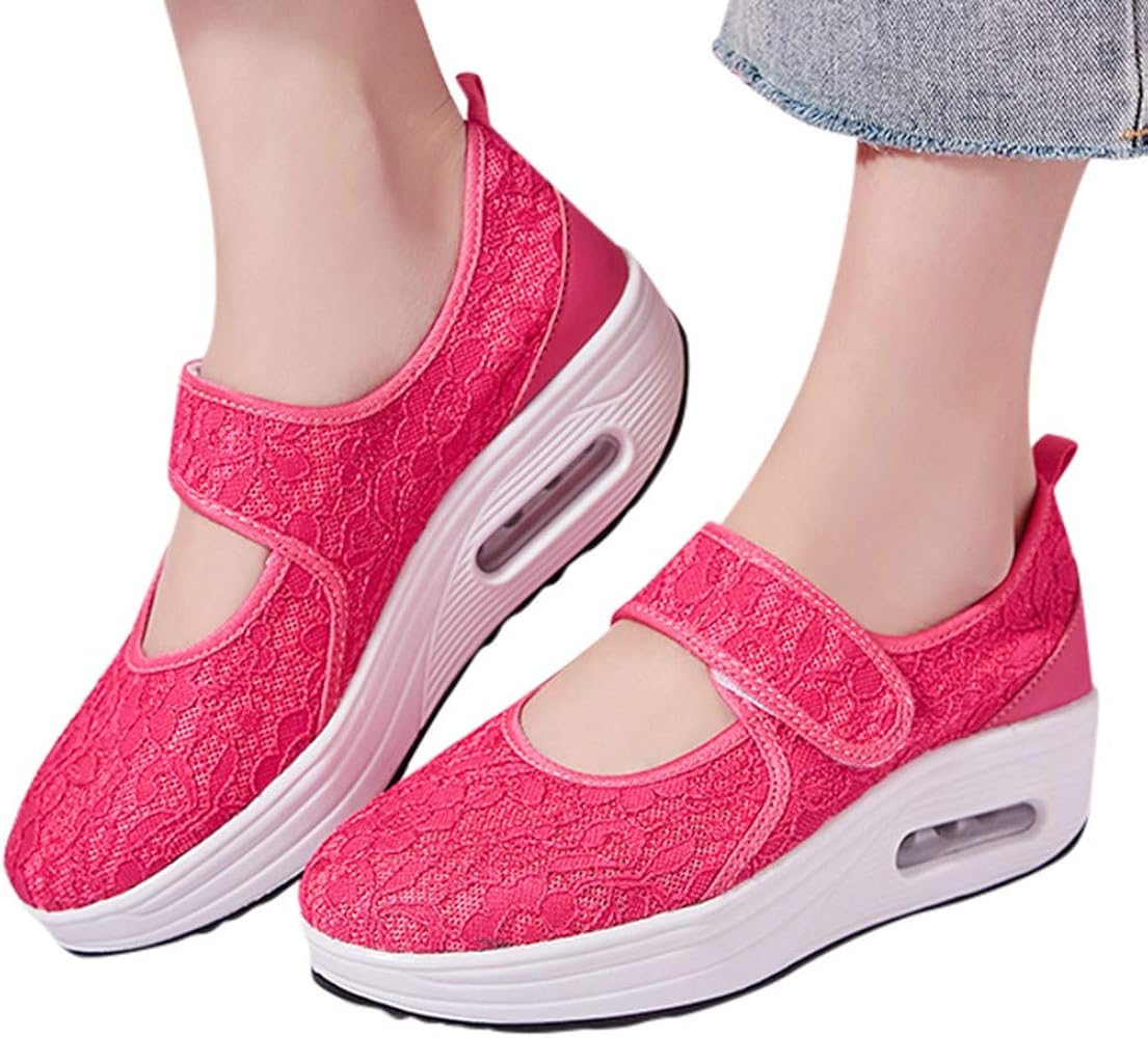Berimaterry Zapatosde Mujer Zapatillas Respirable Mocasines Deportes Casual Sandalias Antideslizantes Fitness Correr Calzado Deportivo Zapatilla Malla Plataforma PU Transpirable Slip-on.: Amazon.es: Ropa y accesorios
