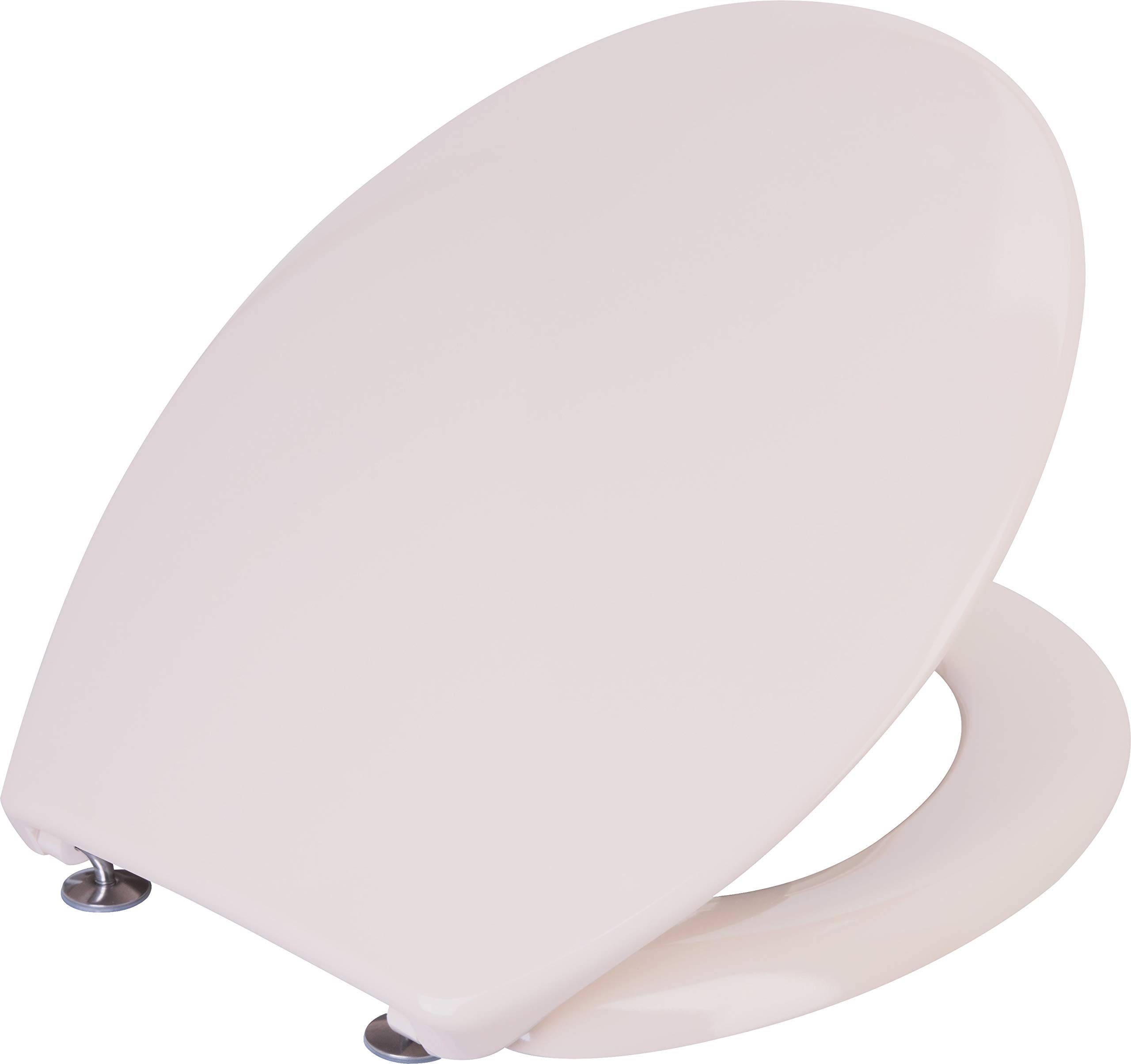 Cornat Cetina KSCET17 Toilet Seat - Simple Look in Beige - Easy-Care Duroplast - Plain Design Fits in Any Bathroom/Toilet Seat/Toilet Lid