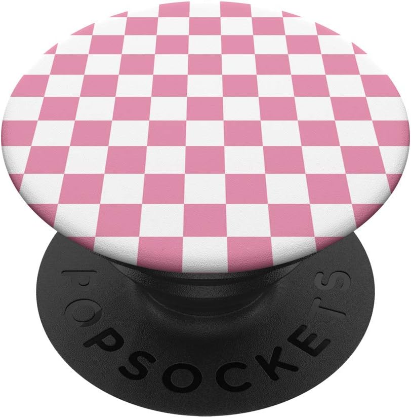 pink and white checkerboard